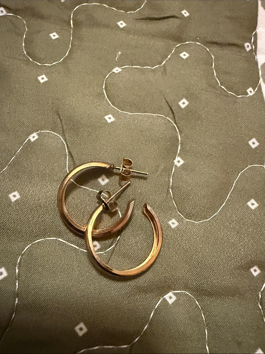 Classic Gold Hoop Earrings - Women Jewelry